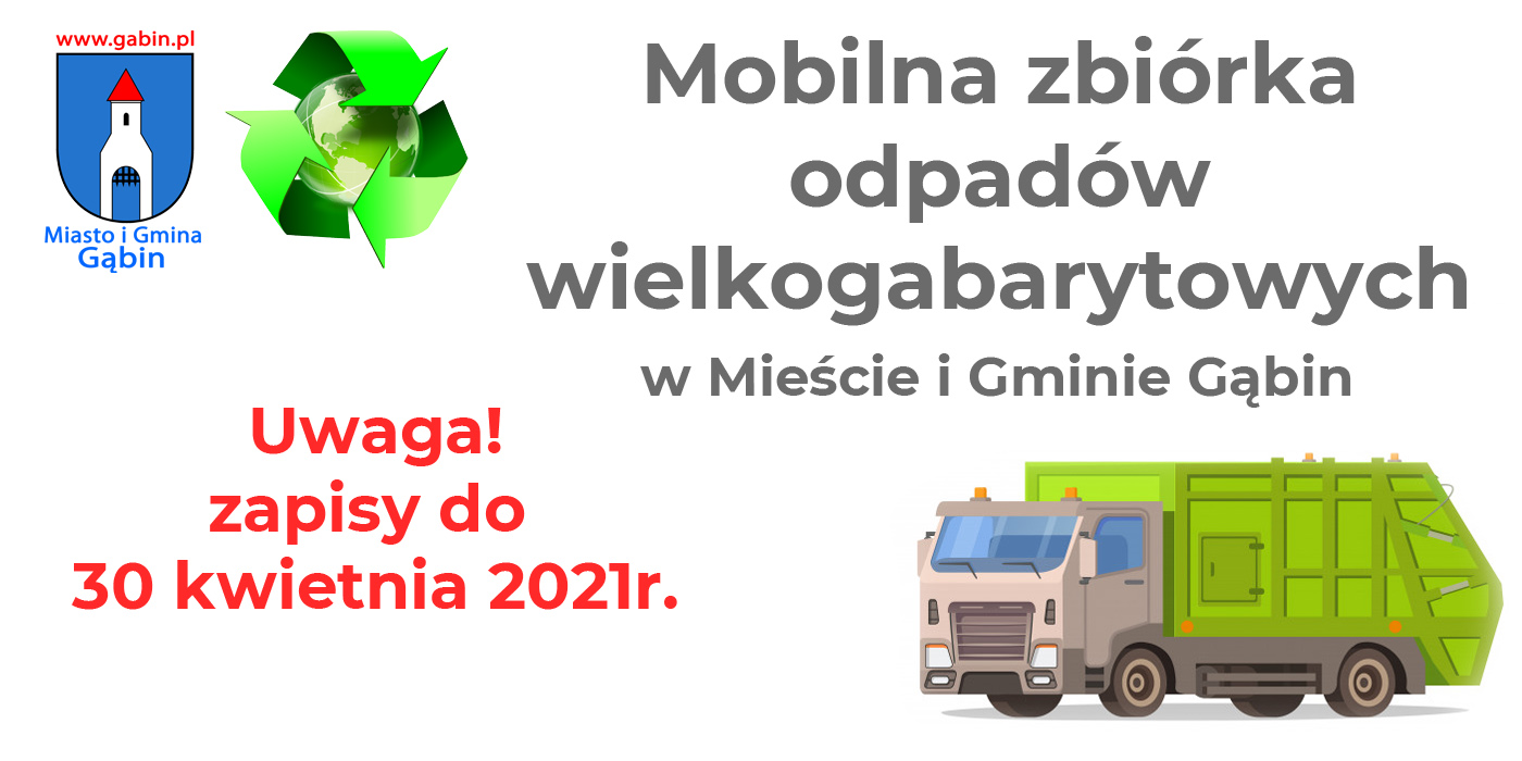 Mobilna zbiórka odpadów wielkogabarytowych - 2021